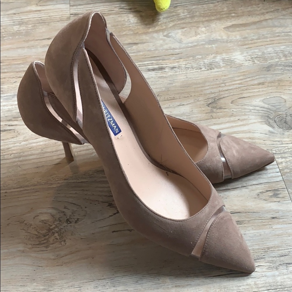 Stuart Weitzman 1in heel.